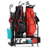 NEW $140 Golf Bag Storage Garage Organizer