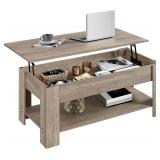 NEW $190 Lift Top Coffee Table with Hidden Space
