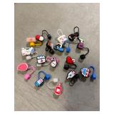 16pcs Silicone Straw Cover Cap