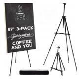 USED Artify 67 Inches Double Tier Easel Stand