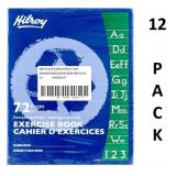 NEW $31 12PK Recycled Stitched Exercise Books