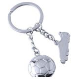 New Metal Football Boot Soccer Shoe Keychain...