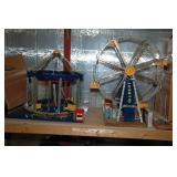 ERECTOR FERRIS WHEEL AND CAROUSEL