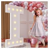 imprsv 4FT Marquee Light Up Letters for Birthday P