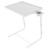 Adjustable TV Tray Table - TV Dinner Tray on Bed &