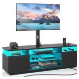 $170 Rolanstar TV Stand with Mount and Power Outle