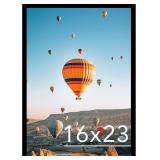 16x23 Picture Frame Black for Poster and Photo, Ho