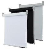 LINKCOO ROLLER WINDOW SHADE, BLACK 34x79