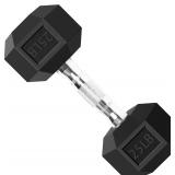Balelinko Rubber Grip Encased Dumbbell Cast Iron W