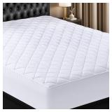 Utopia Bedding Quilted Fitted Mattress Pad, Queen
