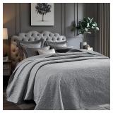 Sophia & William Bed Quilt Bedspread Coverlet - Re