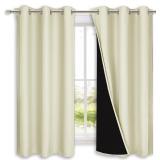 NICETOWN Bedroom Full Blackout Curtain Panels, Sup