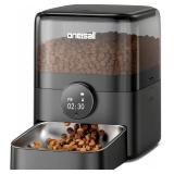 oneisall Automatic Cat Feeder, 12 Cups/3L Timed Ca