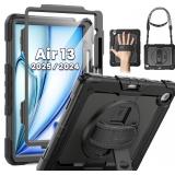 SEYMAC for iPad Air 13 Inch Case M3 2025/ M2 2024,