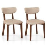 $130 GOFLAME Dining Chairs Set of 2, Upholstered M