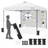 Yaheetech 10x10 Pop-up Canopy Tent w/Removable Poc