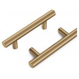 Haliwu 20 Pack Gold Cabinet Handles, Champagne Bro