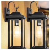 2-Pack 17 Inch Large Outdoor Light Fixtures, Exter