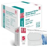 Medical Blue Nitrile Exam Gloves, Latex-Free & Pow