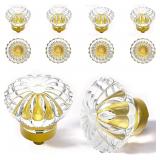 Antique Brass Crystal Cabinet Knobs Cabinets Knob,