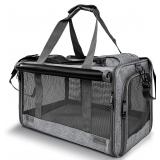 GAPZER Pet Carrier for Large Cats, Soft-Sided Cat