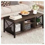 $138 FATORRI Rustic Coffee Table for Living Room,