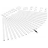 340in Cord Covers for Wires on Wall, One-Cord Wire