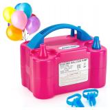 AGPTEK Electric Air Balloon Pump, 110V 600W Rose R