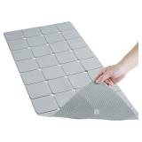 Bathtub Mat Non-Slip Silicone Soft Odorless Large