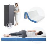 $280 6 Inch Queen Foldable Mattress,Gel Infused Me