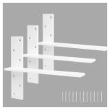 Floating Shelf Bracket 3/8" Thick Heavy Duty Shelf