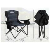 Overmont Silla de Camping Plegable de Gran Tama o