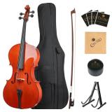 $400 Cecilio 4/4 Full Size Cello, Beginner Cello 4