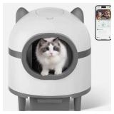 $169 CLEANING CAT LITTER BOX, LARGE AUTOMATIC BOX