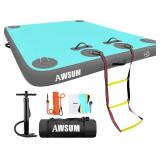 $130 AWSUM Inflatable Floating Dock Air Dock Platf