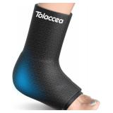 Tolaccea Ankle Ice Pack Wrap PRO for Injuries, Foo