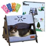PETZONE Cat House for Indoor Cats, Cat Bed Cave fo
