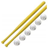 Wiffle Ball 2 Pack Wiffle 32" Bats and 6 Baseballs
