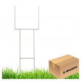 ( Pack of 10 )H Frame Wire Stakes 30 X10 Inch 9 Ga