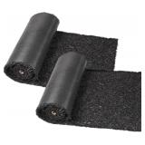 $100 2 Pack Recycled Rubber Mulch Mat Roll Black P