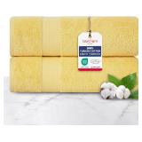 TEXTILOM 100% Turkish Cotton 2 Pcs Bath Towel Set,