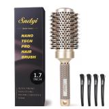 Round Brush for Blow Drying, Nano Thermal Ceramic