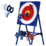 $117 Axe Throwing Bristle Target with 8 Throwing A