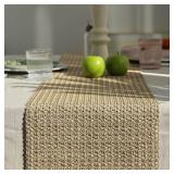 Noctiflorous Braided Farmhouse Table Runner 12 x 6
