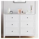 $180 Aoile 6 Drawer Dresser, Modern Chest of Drawe