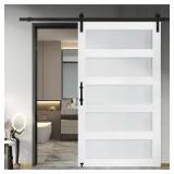 $230 S&Z TOPHAND 54 in x 80 in Glass Sliding MDF B