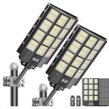 $190 8000W Solar Street Light Outdoor Waterproof,
