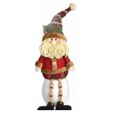 Handmade Christmas Sitting Santa Claus Indoor Deco