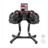 $500 Bowflex SelectTech 552 Dumbbells With Stand