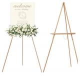 MEEDEN Wood Easel Stand for Display: Wooden Tripod